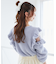 Ladyフリルシャギーニット