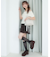 レースティアードショートパンツ