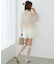 レースティアードショートパンツ