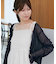 パールチェーンキャミワンピース