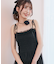 パールチェーンキャミワンピース