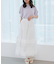 ティアードレースフリルスカート