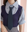 ∞ネクタイセットシャツドッキングニット