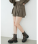 プリーツデザインショートパンツ