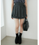 プリーツデザインショートパンツ