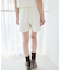ミニケーブルショートパンツ