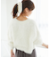 ふわふわVネックショートカーデ
