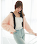 ふわふわVネックショートカーデ