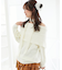 チョーカー付きオフショルミニワンピ