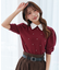 2way襟付きビジューニット