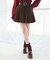 ベルトセットプリーツミニスカパン