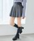 ベルトセットプリーツミニスカパン
