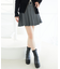 ベルトセットプリーツミニスカパン