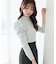 Ladyライクパワショルトップス
