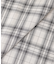 フード付きルーズシャツ