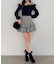 チェーン付きフェイクファーニット
