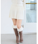 ニットプリーツミニスカート