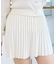 ニットプリーツミニスカート
