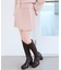 ニットプリーツミニスカート