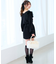 ニットプリーツミニスカート