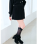 ニットプリーツミニスカート
