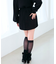 ニットプリーツミニスカート