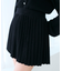 ニットプリーツミニスカート