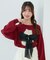 ふわふわLadycatリボンニット