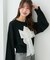 ふわふわLadycatリボンニット