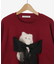 ふわふわLadycatリボンニット