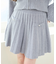 キラキラボタンプリーツニットスカート
