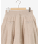 キラキラボタンプリーツニットスカート