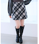アソートチェックミニスカパン