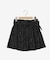 ベルト付きプリーツミニスカパン