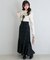 ツイードマーメイドロングスカート