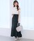 ツイードマーメイドロングスカート