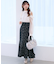 ツイードマーメイドロングスカート