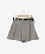 ベルト付きショートパンツ