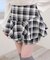 レイヤードライクフレアショートスカパン