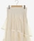バックレースアップチュールスカート