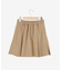 ゴールドボタンプリーツミニスカパン