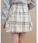 ボックスプリーツフレアミニスカパン