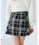 ボックスプリーツフレアミニスカパン