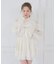 アメスリフリルリボンミニワンピース