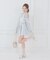アメスリフリルリボンミニワンピース