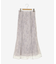 シアーレイヤードフラワースカート