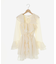 エアリーラッフルフリルミニワンピース