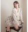 シャツレイヤードライクボウタイニット