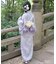 ワンピでも着れる2WAY浴衣