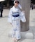 ワンピでも着れる2WAY浴衣